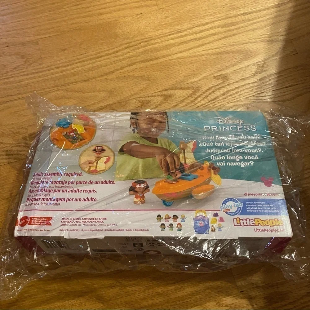 Disney Moana Little People Toy NEW Maui Canoe Boat Parade Float